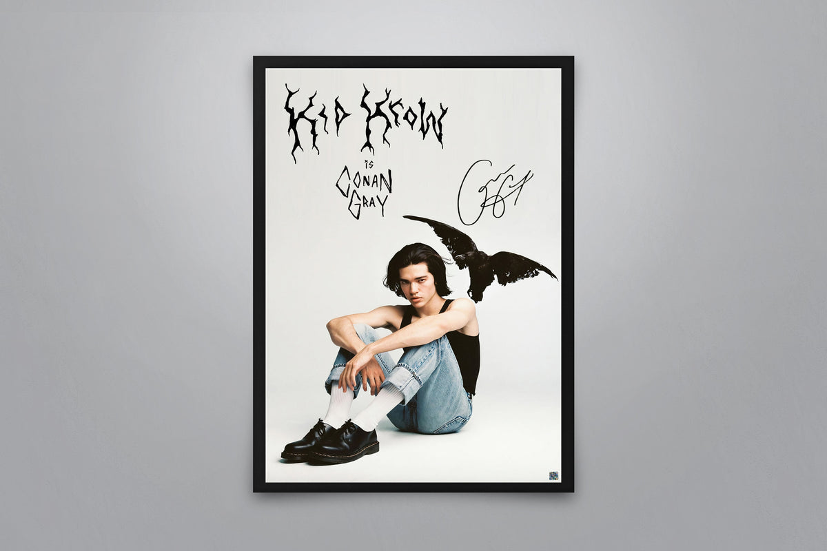 Conan Gray: Kid Krow Signed Poster with COA