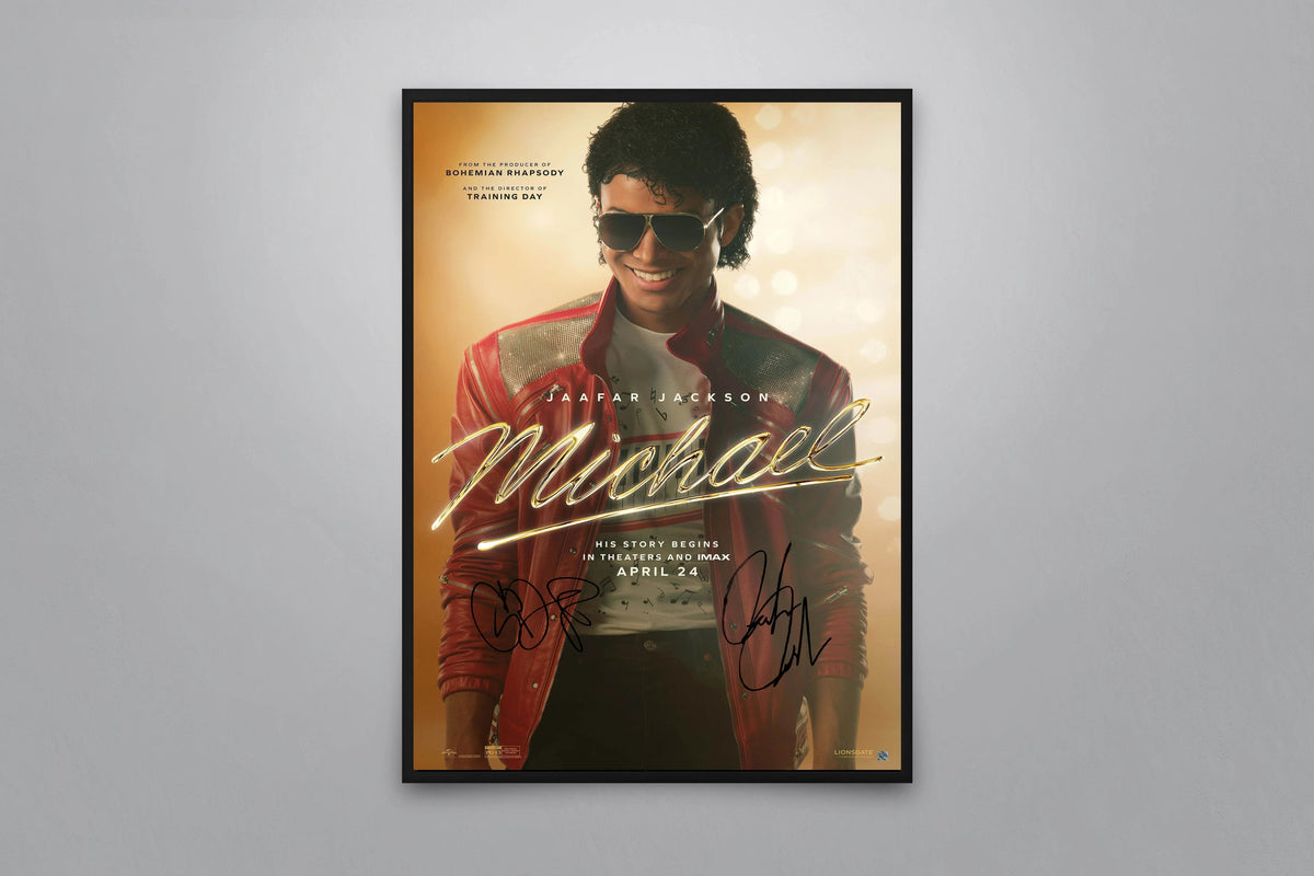Michael Signed Poster | Poster Memorabilia