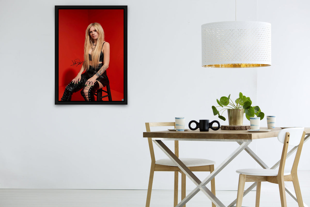 Avril Lavigne Love Sux Signed Poster with COA