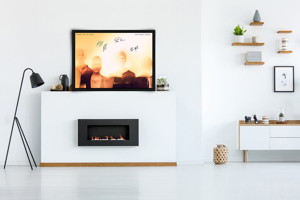 Matchbox Twenty Where the Light Goes Signed Poster + COA Poster