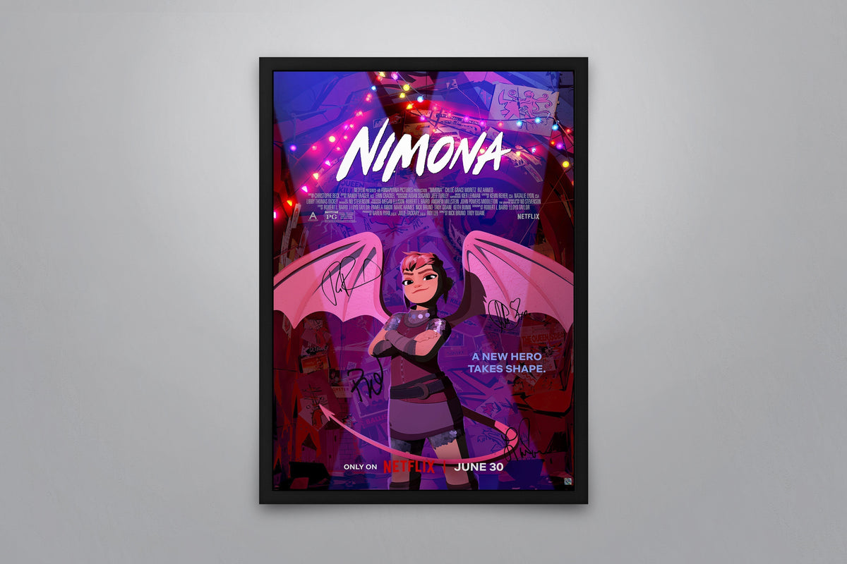 Nimona Signed Poster with COA