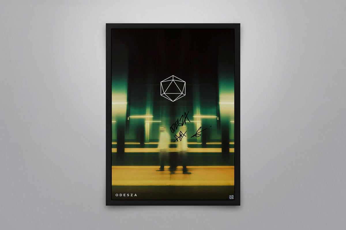 Odesza Last Goodbye Signed Poster + COA