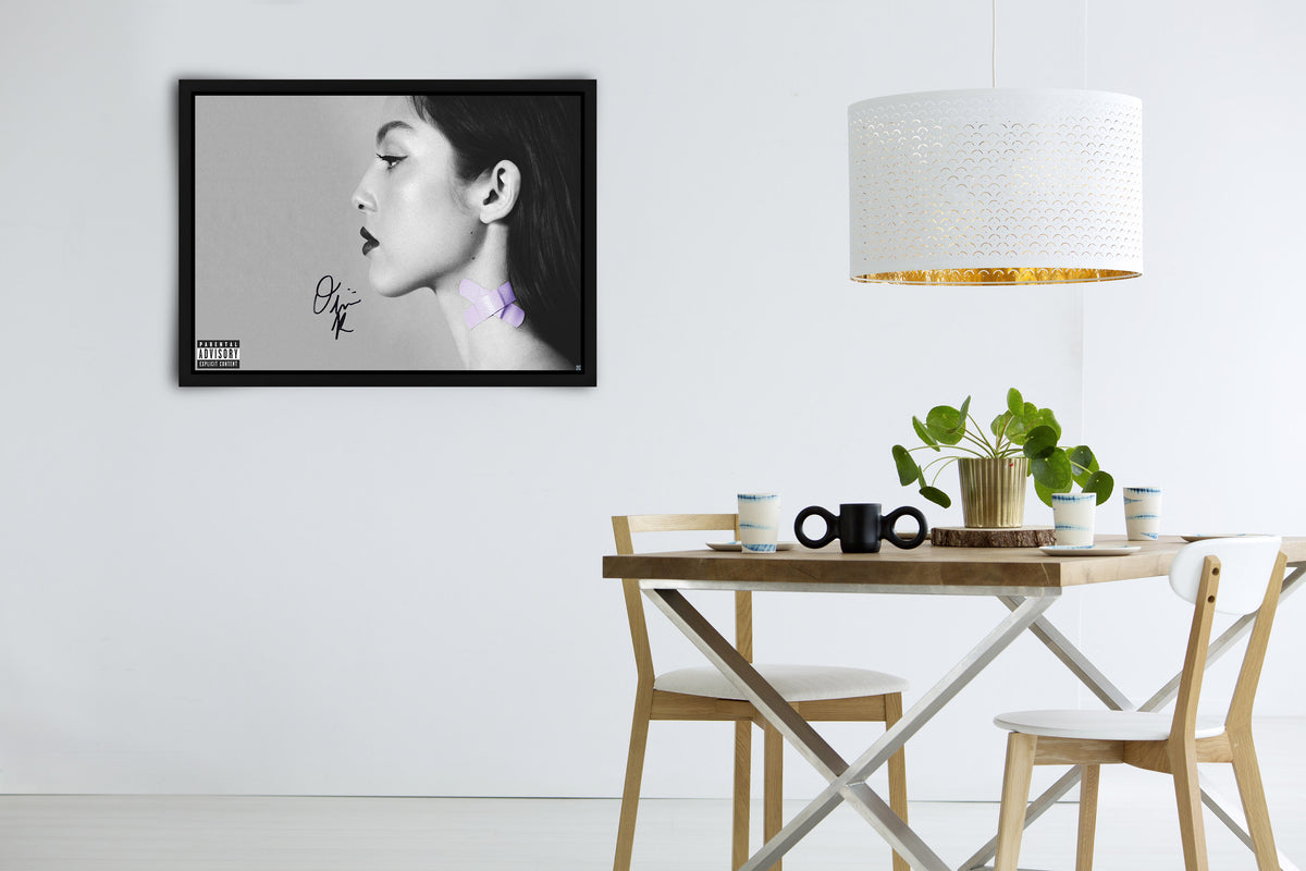 Olivia Rodrigo: Vampire Signed Poster with COA