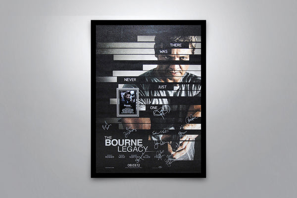 Bourne Series Autographed Poster Collection