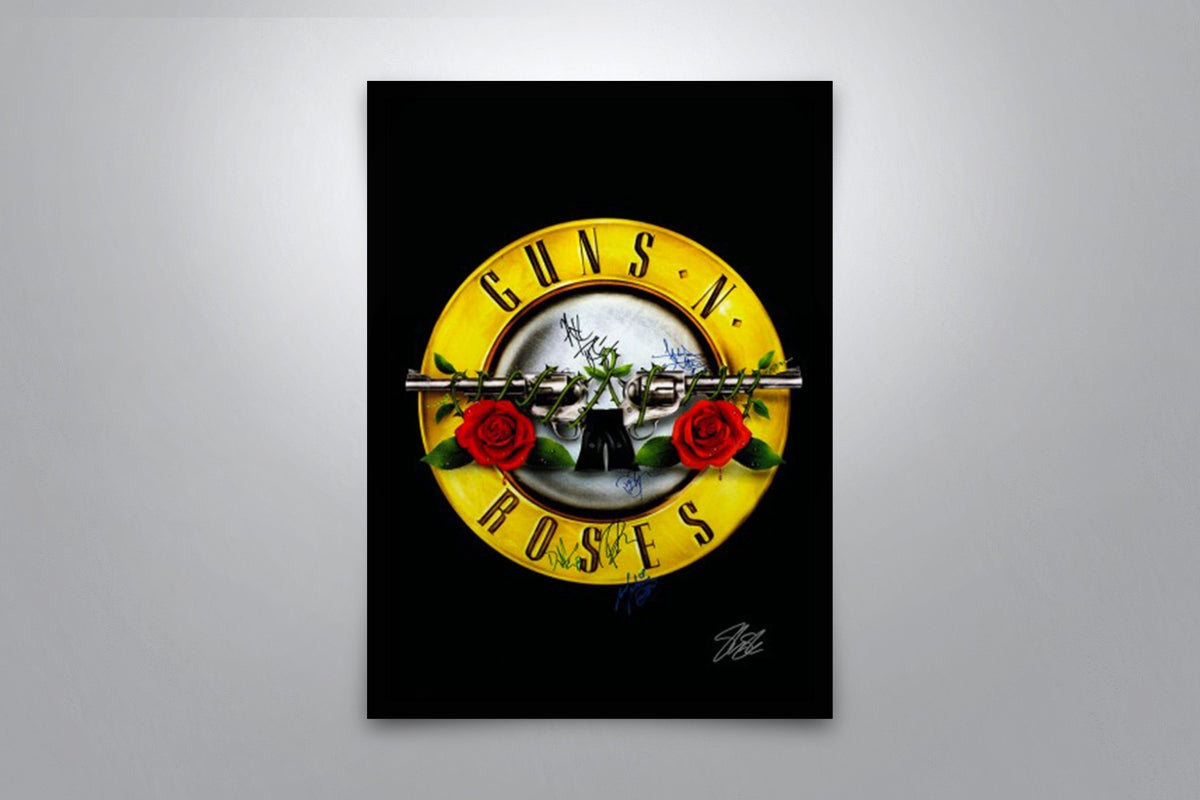 Guns N' Roses Signed Poster | Poster Memorabilia