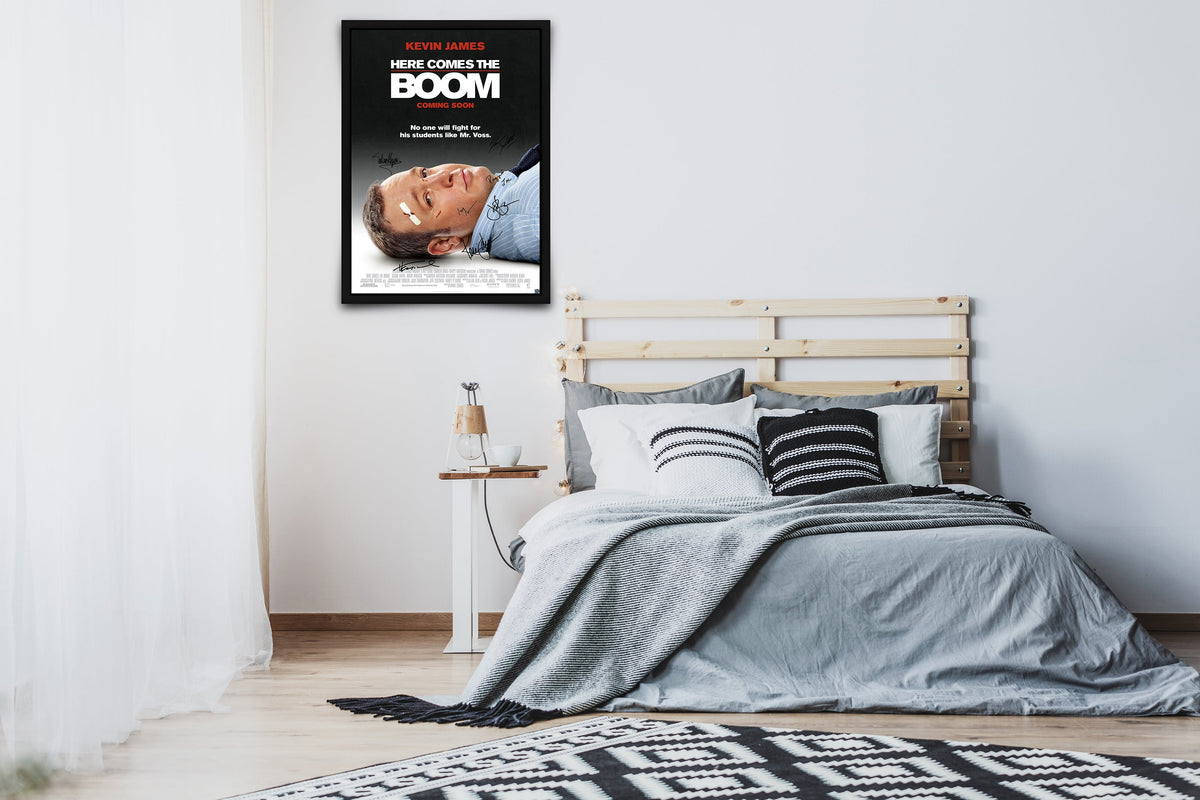 Kevin James and Bas Rutten on location at Mark Dellagrotte's gym for  Columbia Pictures' HERE COMES THE BOOM Stock Photo - Alamy, image size:1200x800