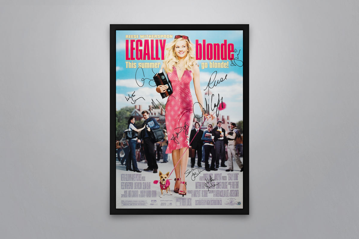 legally blonde movie poster