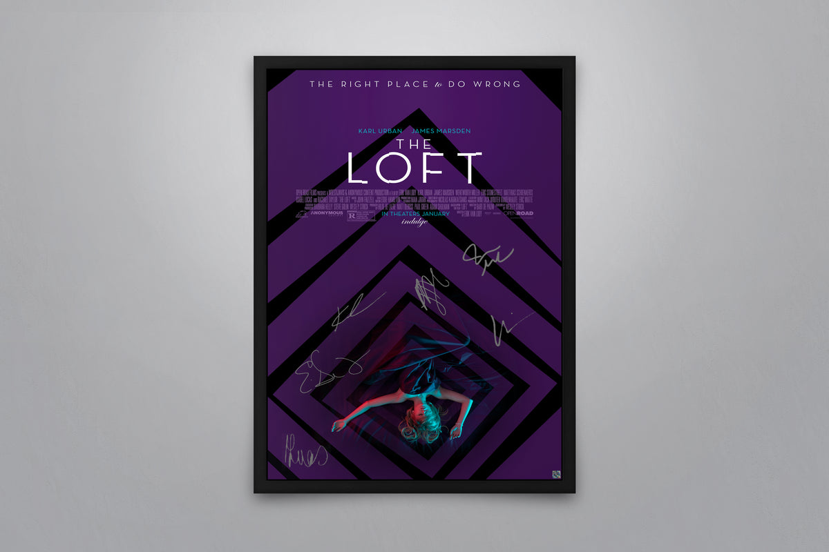 The Loft Signed Poster Coa Poster Memorabilia