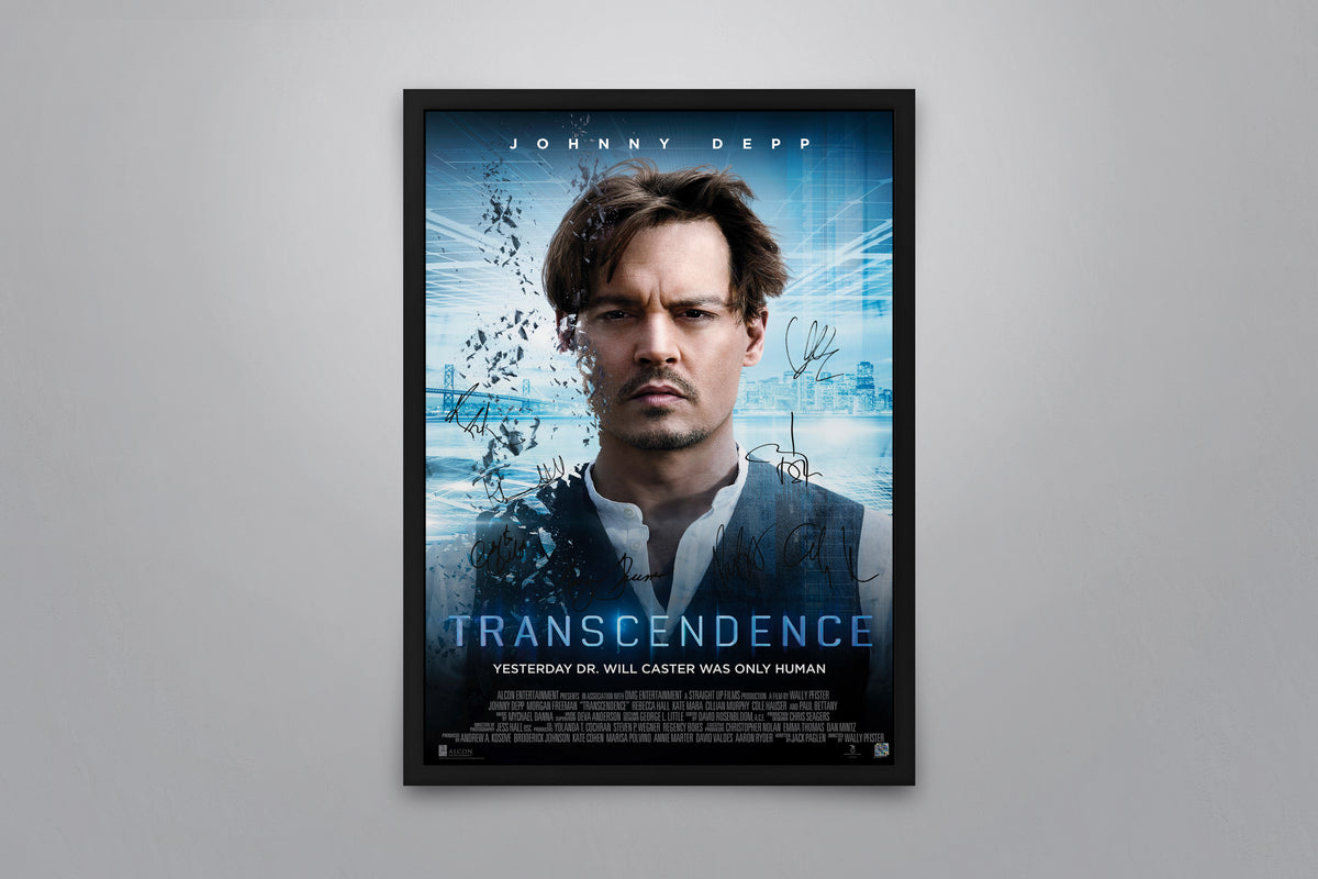 Transcendence Signed Poster with COA