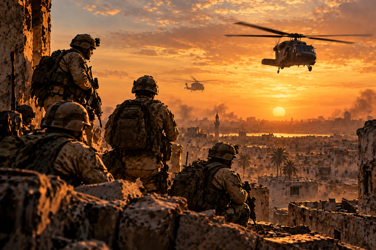 Chasing After The Soldiers of Black Hawk Down