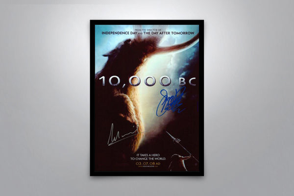 10,000 BC Signed Poster with COA