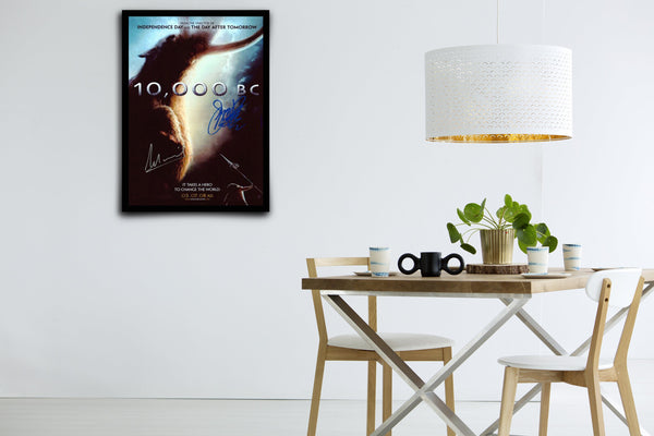 10,000 BC Signed Poster with COA