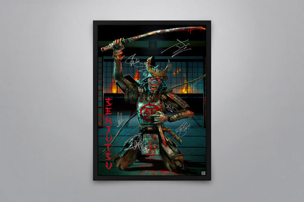 Iron Maiden: Senjutsu - Signed Poster + COA