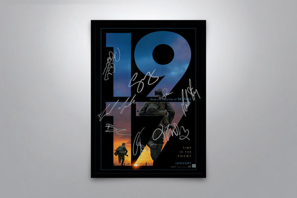 1920 Signed Poster with COA