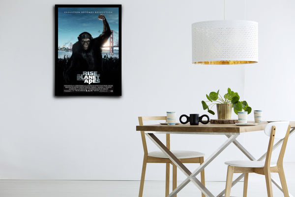 Rise of the Planet of the Apes Signed Poster with COA