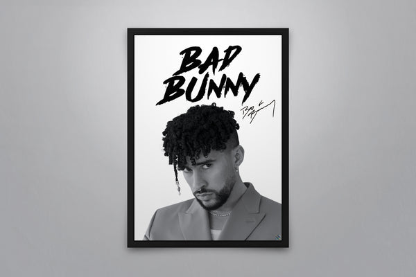 Bad Bunny - Signed Poster + COA