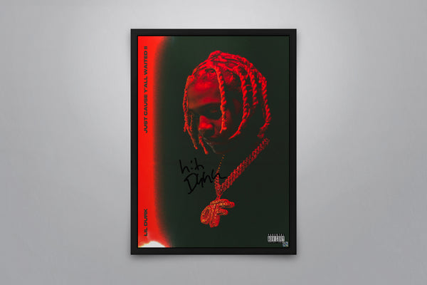 Lil Durk - Signed Poster + COA