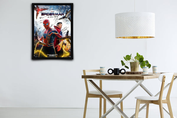 Spider-Man: No Way Home Signed Poster with COA