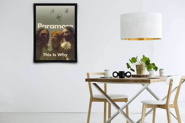 Paramore: This is Why - Signed Poster + COA