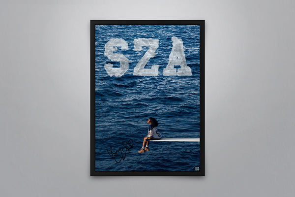 Sza Signed Poster with COA