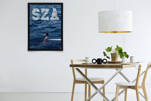 Sza Signed Poster with COA