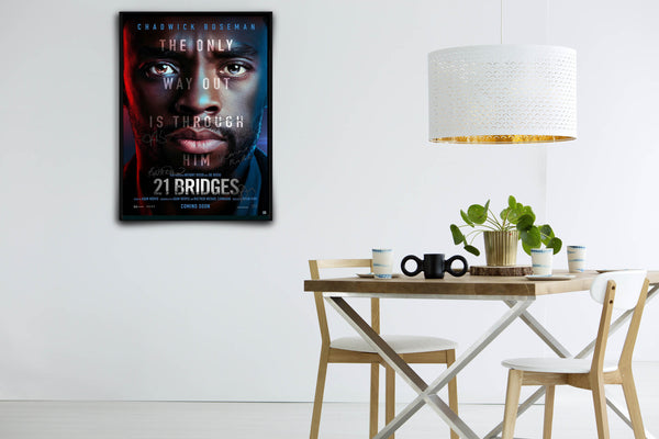 21 Bridges Signed Poster with COA