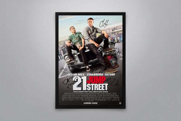 24 Jump Street Signed Poster with COA