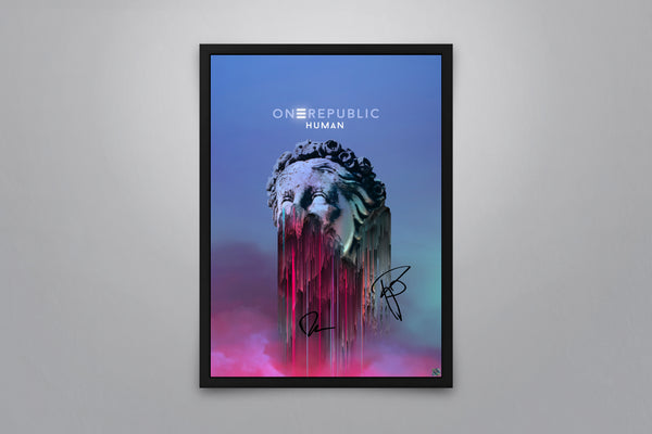OneRepublic: Human - Signed Poster + COA