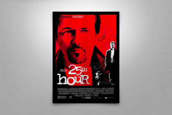 25th Hour Signed Poster with COA