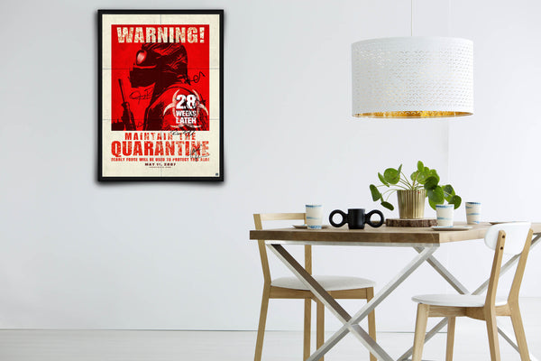 28 Weeks Later Signed Poster with COA