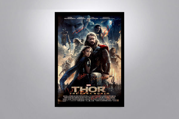 Thor Autographed Poster Collection