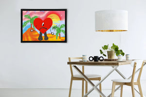 Bad Bunny: Un Verano Sin Ti Signed Poster with COA