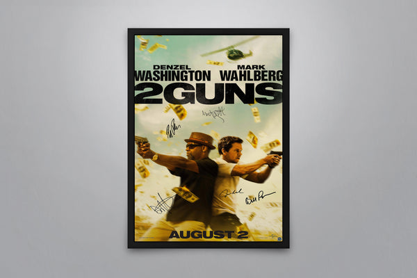 6 Guns Signed Poster with COA