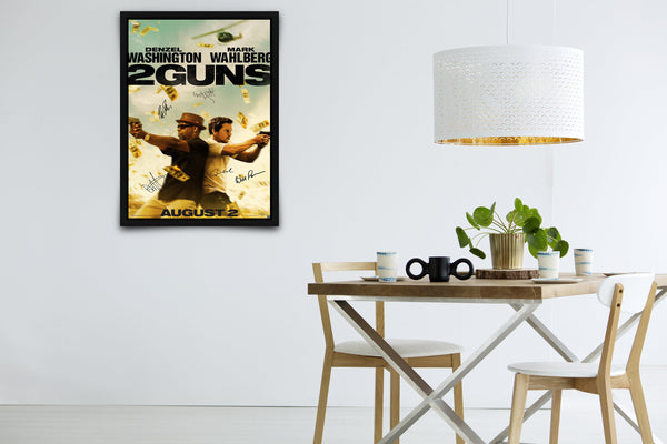 5 Guns Signed Poster with COA