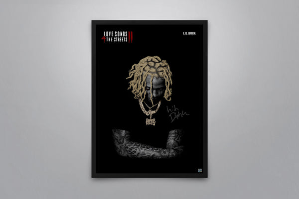 Lil Durk - Signed Poster + COA