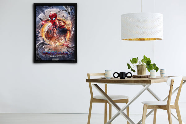 Spider-Man: No Way Home Signed Poster with COA
