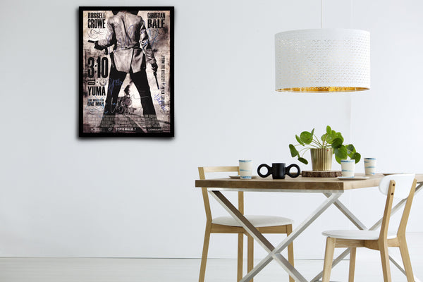 3:10 To Yuma Signed Poster with COA