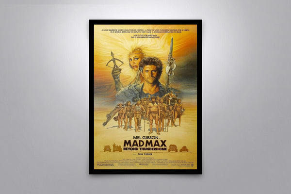 Mad Max: Beyond Thunderdome  Signed Poster with COA