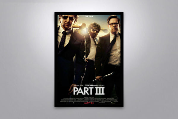 THE HANGOVER Part III - Signed Poster + COA