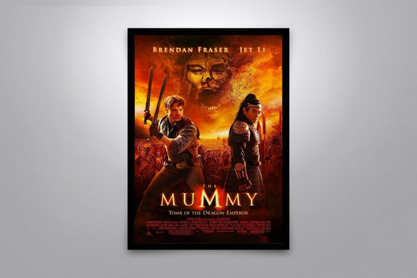 The Mummy: Tomb of the Dragon Emperor Signed Poster with COA