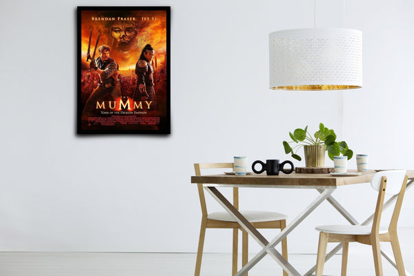 The Mummy: Tomb of the Dragon Emperor Signed Poster with COA