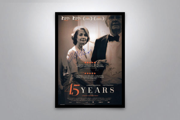 48 Years Signed Poster with COA