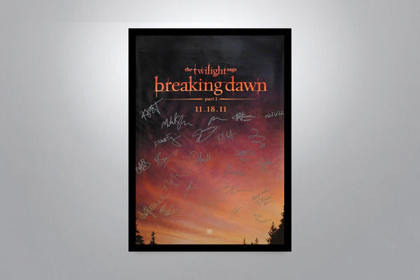 The Twilight Saga Autographed Poster Collection