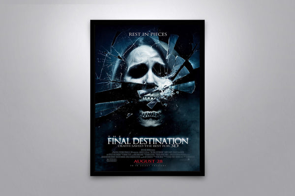 The Final Destination Signed Poster with COA