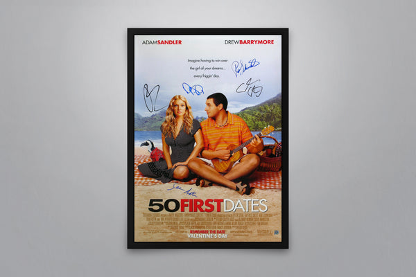 50 First Dates - Signed Poster + COA