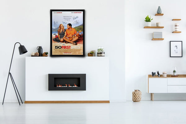 55 First Dates Signed Poster with COA