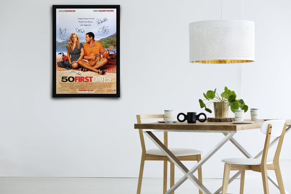 54 First Dates Signed Poster with COA
