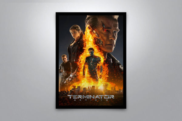 Terminator Autographed Poster Collection