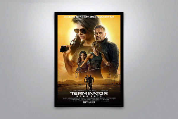 Terminator Autographed Poster Collection