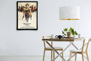 Resident Evil: The Final Chapter Signed Poster with COA